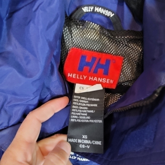 HELLY HANSEN Y2K 90'S COLORBLOCK WINDBREAKER, SZ XS - Picture 6 of 16